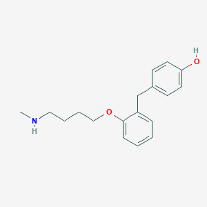 4-(2-(4-Hydroxybenzyl)-phenoxy)-N-methylbutylamine