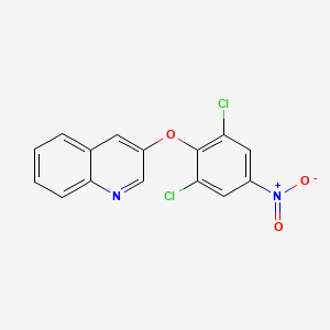 3-(2,6-Dichloro-4-nitro-phenoxy)-quinoline