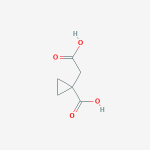 1-(Carboxymethyl)cyclopropanecarboxylic acid