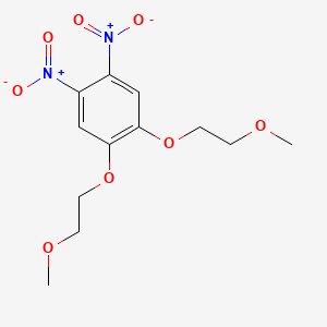 1,2-Bis(2-methoxyethoxy)-4,5-dinitrobenzene