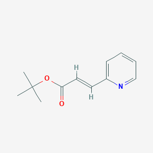 (E)-tert-Butyl 3-(pyridin-2-yl)acrylate