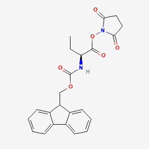 2,5-dioxopyrrolidin-1-yl (S)-2-((((9H-fluoren-9-yl)methoxy)carbonyl)amino)butanoate
