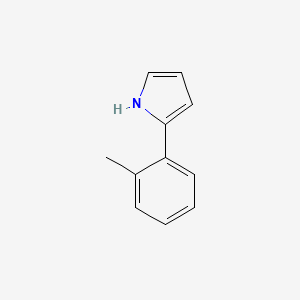 molecular formula C11H11N B3393632 2-(2-Methylphenyl)pyrrole CAS No. 368212-31-1
