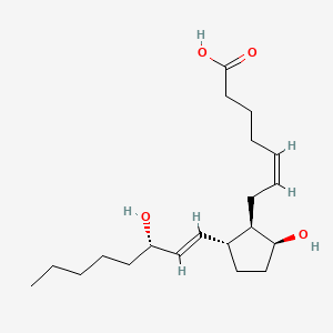 molecular formula C20H34O4 B3393637 11-Deoxy prostaglandin F2alpha CAS No. 36969-91-2
