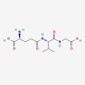 molecular formula C12H21N3O6 B3393661 gamma-Glutamyl-valyl-glycine CAS No. 38837-70-6