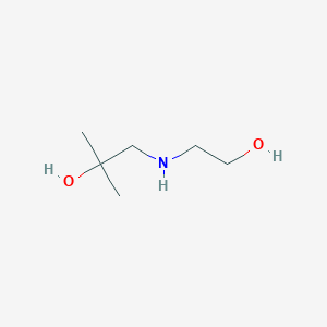 molecular formula C6H15NO2 B3393664 1-[(2-Hydroxyethyl)amino]-2-methylpropan-2-ol CAS No. 39216-89-2