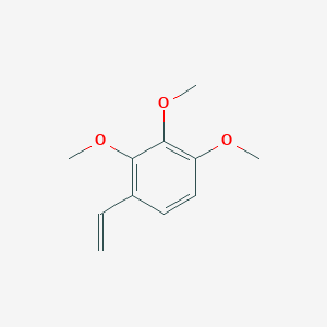 molecular formula C11H14O3 B3393667 1,2,3-Trimethoxy-4-vinylbenzene CAS No. 39240-15-8