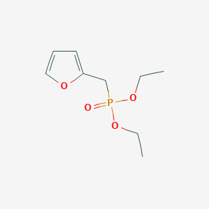 B3393679 Phosphonic acid, (2-furanylmethyl)-, diethyl ester CAS No. 39996-86-6