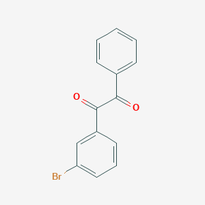 molecular formula C14H9BrO2 B3393697 1-(3-Bromophenyl)-2-phenylethane-1,2-dione CAS No. 40396-54-1