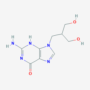 molecular formula C9H13N5O3 B033938 Detiviciclovir CAS No. 103024-93-7