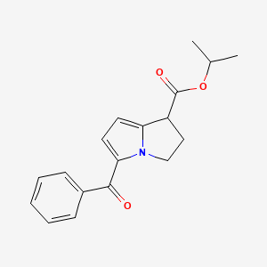 1-Methylethyl 5-benzoyl-2,3-dihydro-1H-pyrrolizine-1-carboxylate