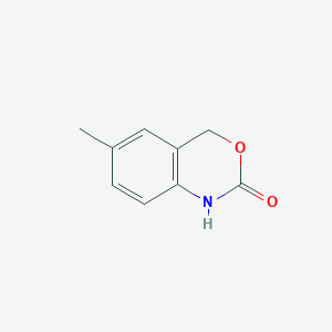 molecular formula C9H9NO2 B3394009 6-Methyl-1H-benzo[d][1,3]oxazin-2(4H)-one CAS No. 695154-43-9