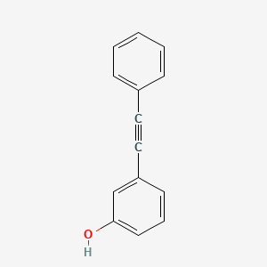 molecular formula C14H10O B3394299 3-(Phenylethynyl)phenol CAS No. 111731-38-5
