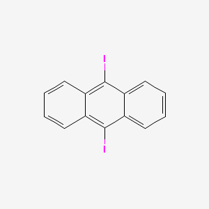 molecular formula C14H8I2 B3394300 9,10-diiodoanthracene CAS No. 113705-11-6