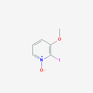 molecular formula C6H6INO2 B3394307 2-Iodo-3-methoxypyridine 1-oxide CAS No. 115927-86-1