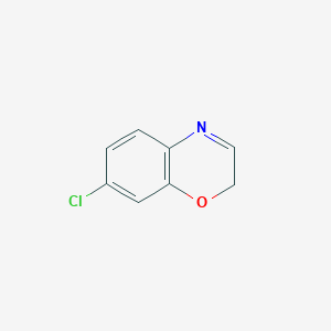 molecular formula C8H6ClNO B3394321 7-Chloro-2H-benzo[b][1,4]oxazine CAS No. 1209893-43-5