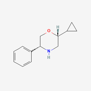 (2R,5R)-2-Cyclopropyl-5-phenylmorpholine