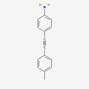 4-[(4-Methylphenyl)ethynyl]aniline