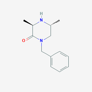 (3R,5R)-1-Benzyl-3,5-dimethylpiperazin-2-one