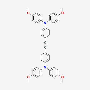 N,N'-[Ethyne-1,2-diyldi(4,1-phenylene)]bis[4-methoxy-N-(4-methoxyphenyl)aniline]
