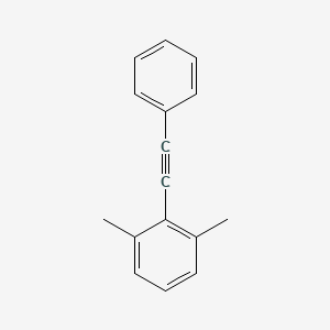 Benzene, 1,3-dimethyl-2-(phenylethynyl)-
