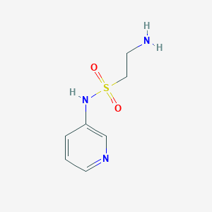 2-amino-N-pyridin-3-ylethanesulfonamide