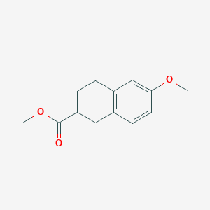 Methyl 6-methoxy-1,2,3,4-tetrahydronaphthalene-2-carboxylate