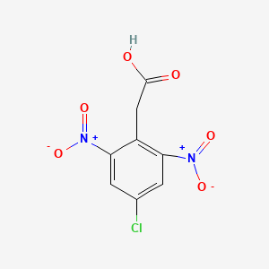 2-(4-Chloro-2,6-dinitrophenyl)acetic acid