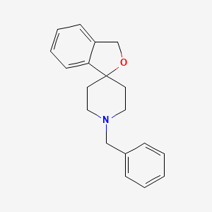 molecular formula C19H21NO B3394562 1'-Benzyl-3H-spiro[2-benzofuran-1,4'-piperidine] CAS No. 37663-43-7