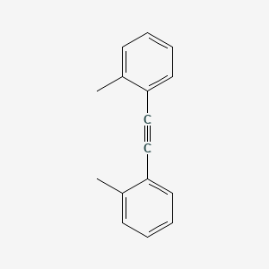 molecular formula C16H14 B3394606 1,2-Di-o-tolylethyne CAS No. 5294-03-1
