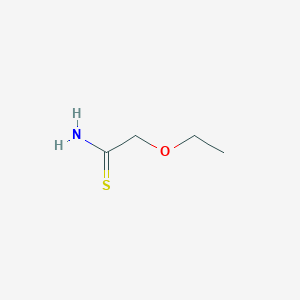 molecular formula C4H9NOS B3394611 2-Ethoxyethanethioamide CAS No. 54129-83-8