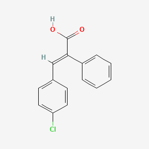 4-Chloro-(alpha-phenyl)cinnamic acid