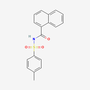 4-Methyl-N-(naphthalene-1-carbonyl)-benzenesulfonamide