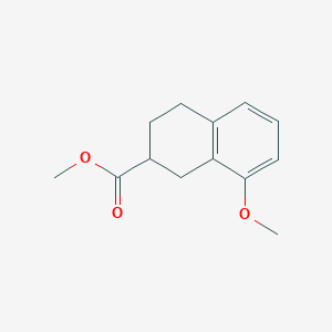 Methyl 8-methoxy-1,2,3,4-tetrahydronaphthalene-2-carboxylate