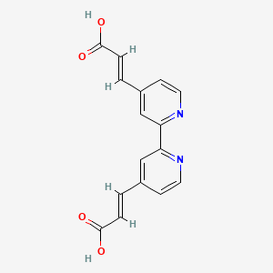 2,2'-Bipyridine-4,4'-dipropenoic acid