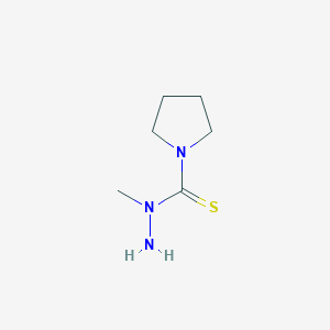 molecular formula C6H13N3S B3394750 N-Methylpyrrolidine-1-carbothiohydrazide CAS No. 85748-58-9