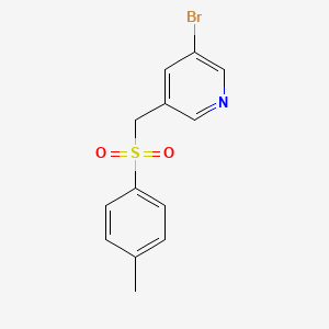 3-Bromo-5-(tosylmethyl)pyridine