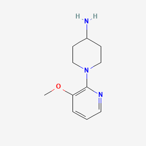 1-(3-Methoxypyridin-2-yl)piperidin-4-amine