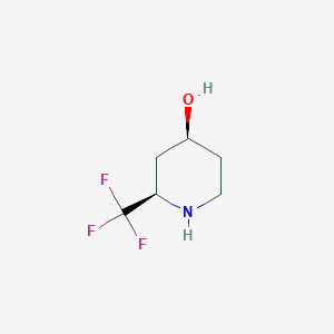 (2R,4S)-2-(Trifluoromethyl)piperidin-4-OL
