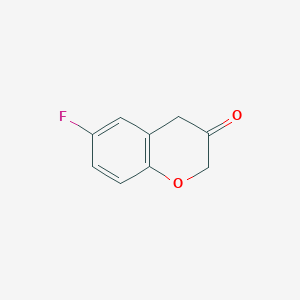 molecular formula C9H7FO2 B3394855 6-Fluorochroman-3-one CAS No. 944904-05-6