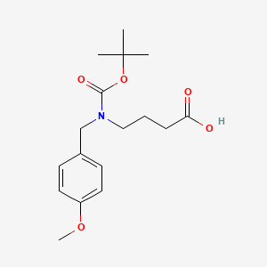 4-(tert-Butoxycarbonyl(4-methoxybenzyl)amino)butanoic acid