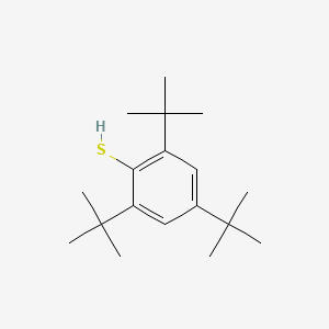 molecular formula C18H30S B3394878 2,4,6-Tri-t-butylbenzenethiol CAS No. 961-39-7