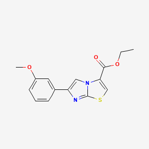 Ethyl 6-(3-Methoxyphenyl)imidazo[2,1-b]thiazole-3-carboxylate