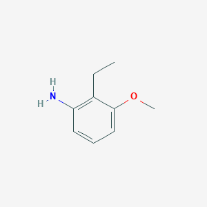molecular formula C9H13NO B3394951 2-ethyl-3-methoxyBenzenamine CAS No. 114274-16-7