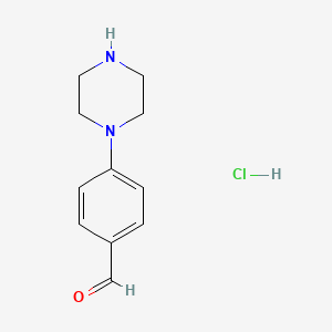 4-Piperazin-1-ylbenzaldehyde hydrochloride