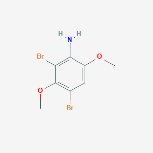 2,4-Dibromo-3,6-dimethoxyaniline
