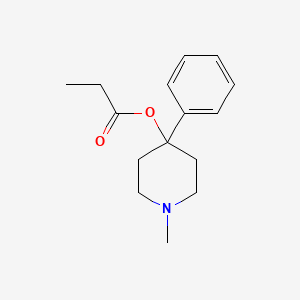 molecular formula C15H21NO2 B3395034 Desmethylprodine CAS No. 13147-09-6