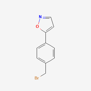5-(4-(Bromomethyl)phenyl)isoxazole