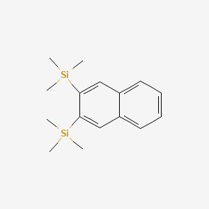 molecular formula C16H24Si2 B3395170 2,3-Bis(trimethylsilyl)naphthalene CAS No. 184633-78-1