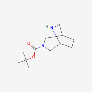 Tert-butyl 3,6-diazabicyclo[3.2.2]nonane-3-carboxylate